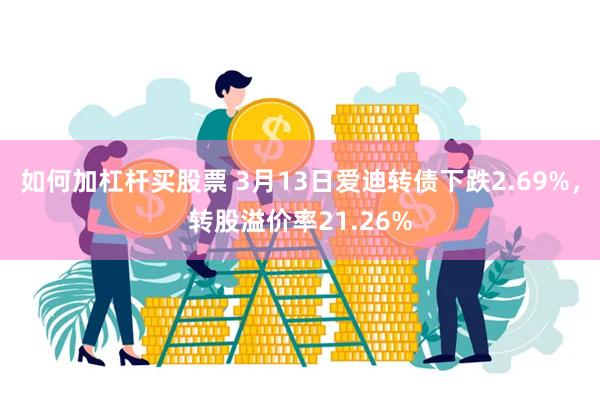 如何加杠杆买股票 3月13日爱迪转债下跌2.69%，转股溢价率21.26%