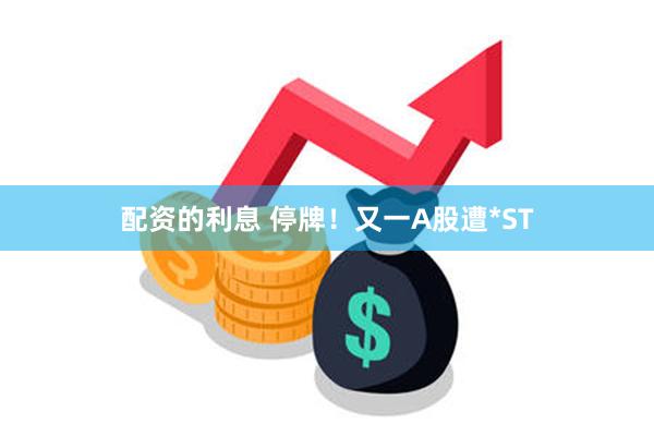配资的利息 停牌！又一A股遭*ST